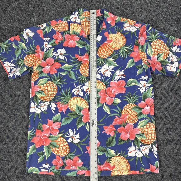 Royal Creations Hawaiian Shirt Lot Of 2 Mens Large Floral Colorful Vacation - Picture 4 of 11